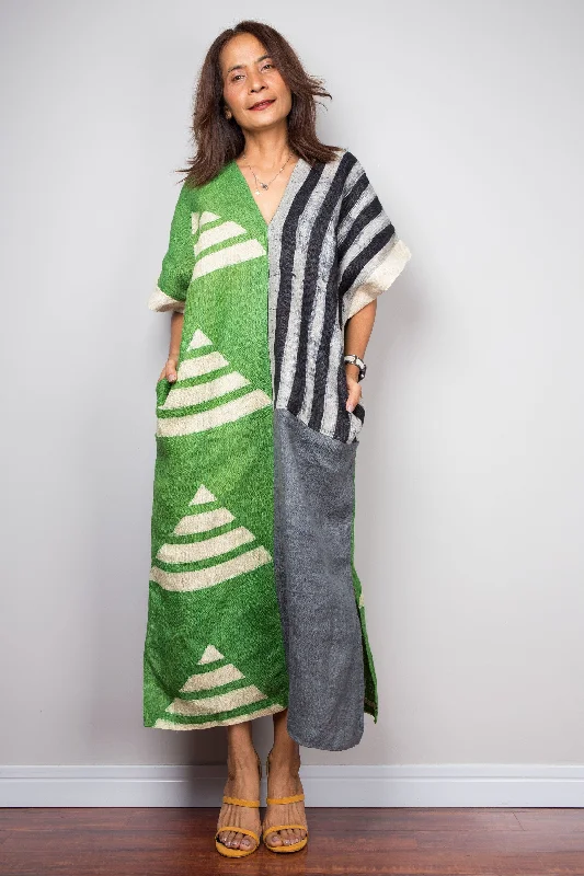 Hemp Kaftan Dress