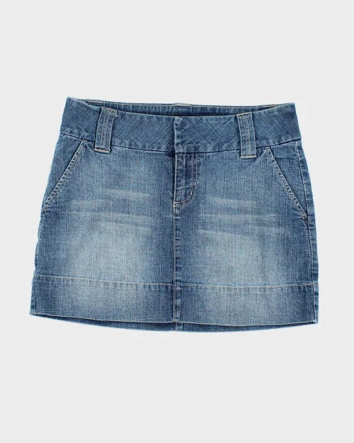 Y2k 00s Guess Denim Skirt - S boho skirt vibe