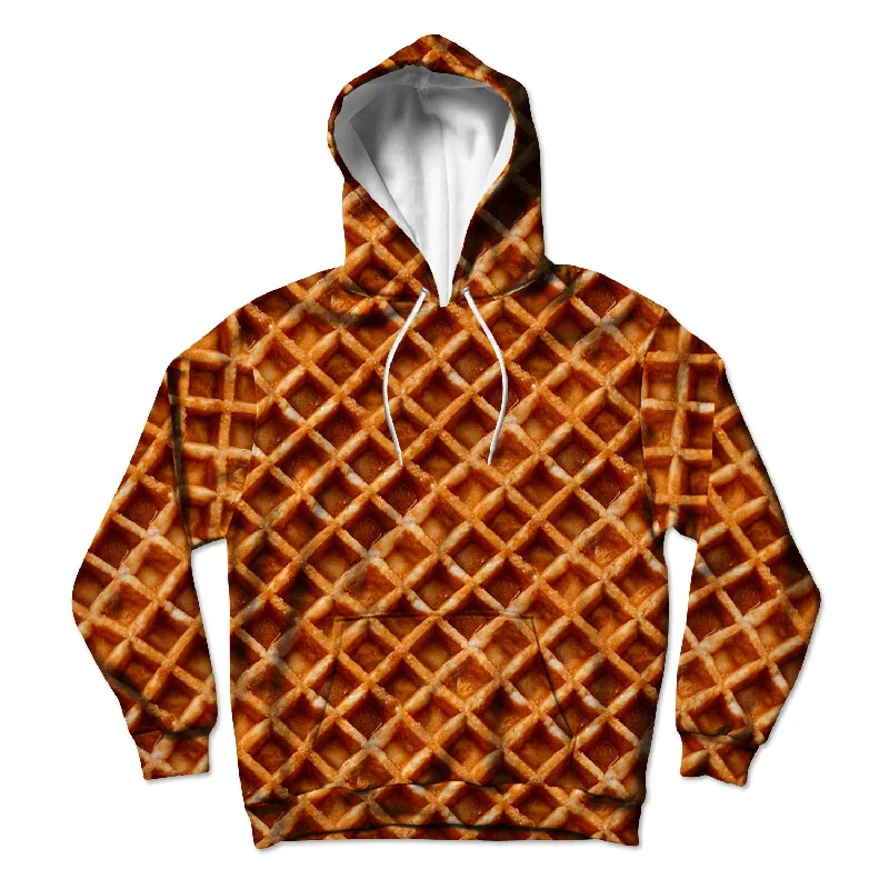 Beloved Waffle Unisex Hoodie Hoodie with Lining Warm Insulated