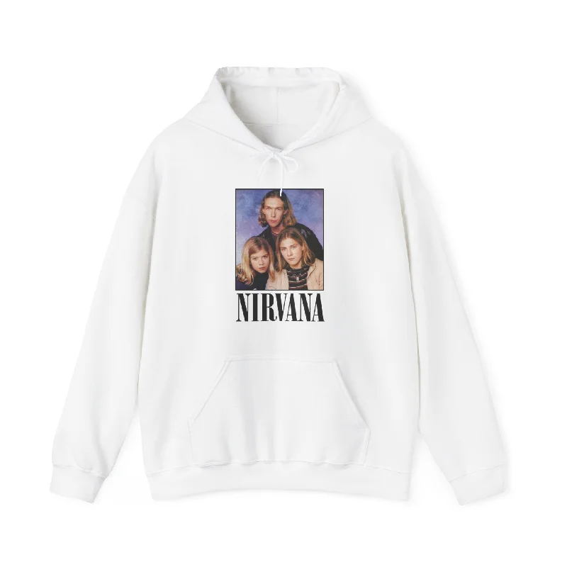 Nirvana Hanson Unisex Hoodie Hoodie with Embroidery Detailed Premium