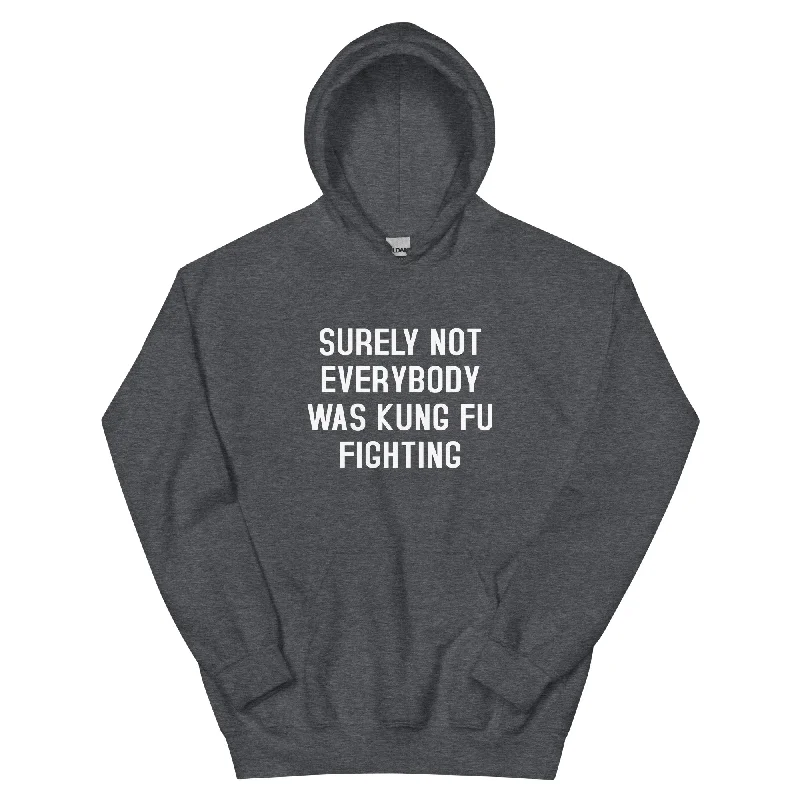 Not Everybody Unisex Hoodie Hoodie with Exposed Zipper Edgy Industrial