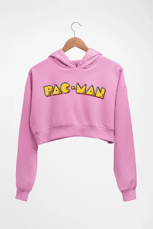 Pacman Crop HOODIE FOR WOMEN Hoodie with Reflective Safety Nightwear