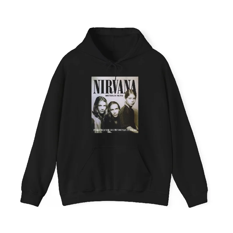 Something In The Way Unisex Hoodie Graphic Hoodie Design Print