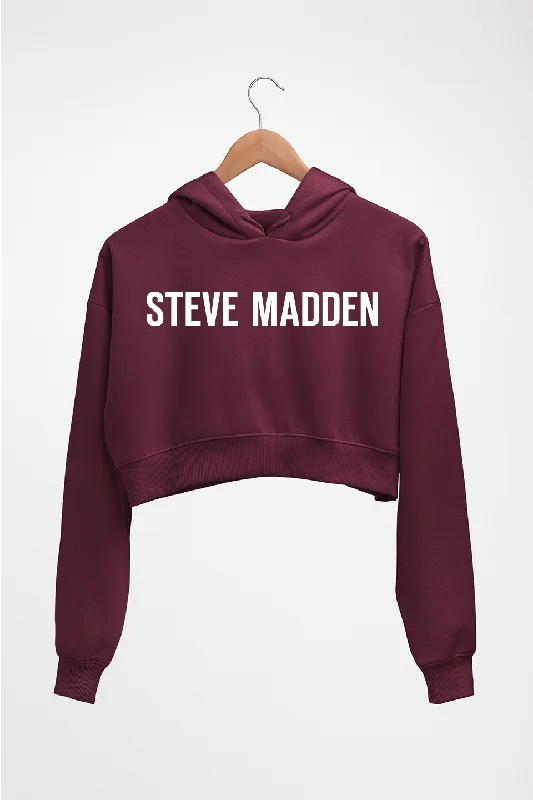 Steve Madden Crop HOODIE FOR WOMEN Hoodie with Print Artistic Unique