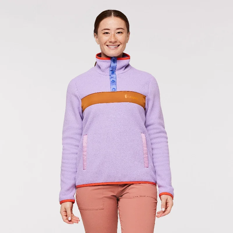 W's Teca Fleece Pullover - Recycled polyester Kimono Neck Pullover