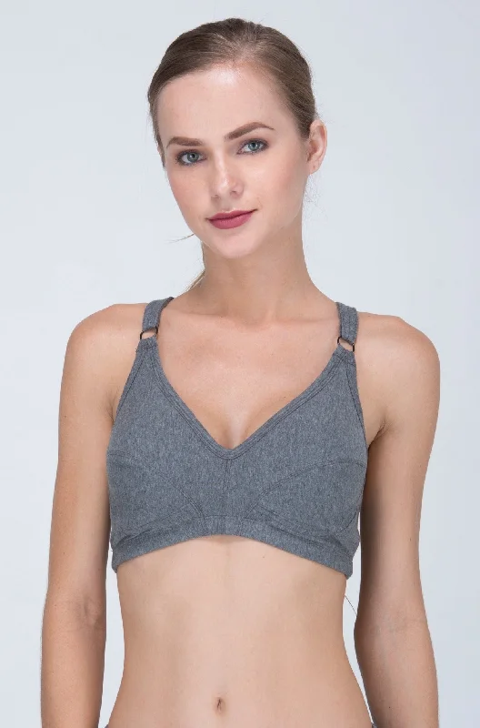 Women's Racerback Pullover Bra High Neck Pullover